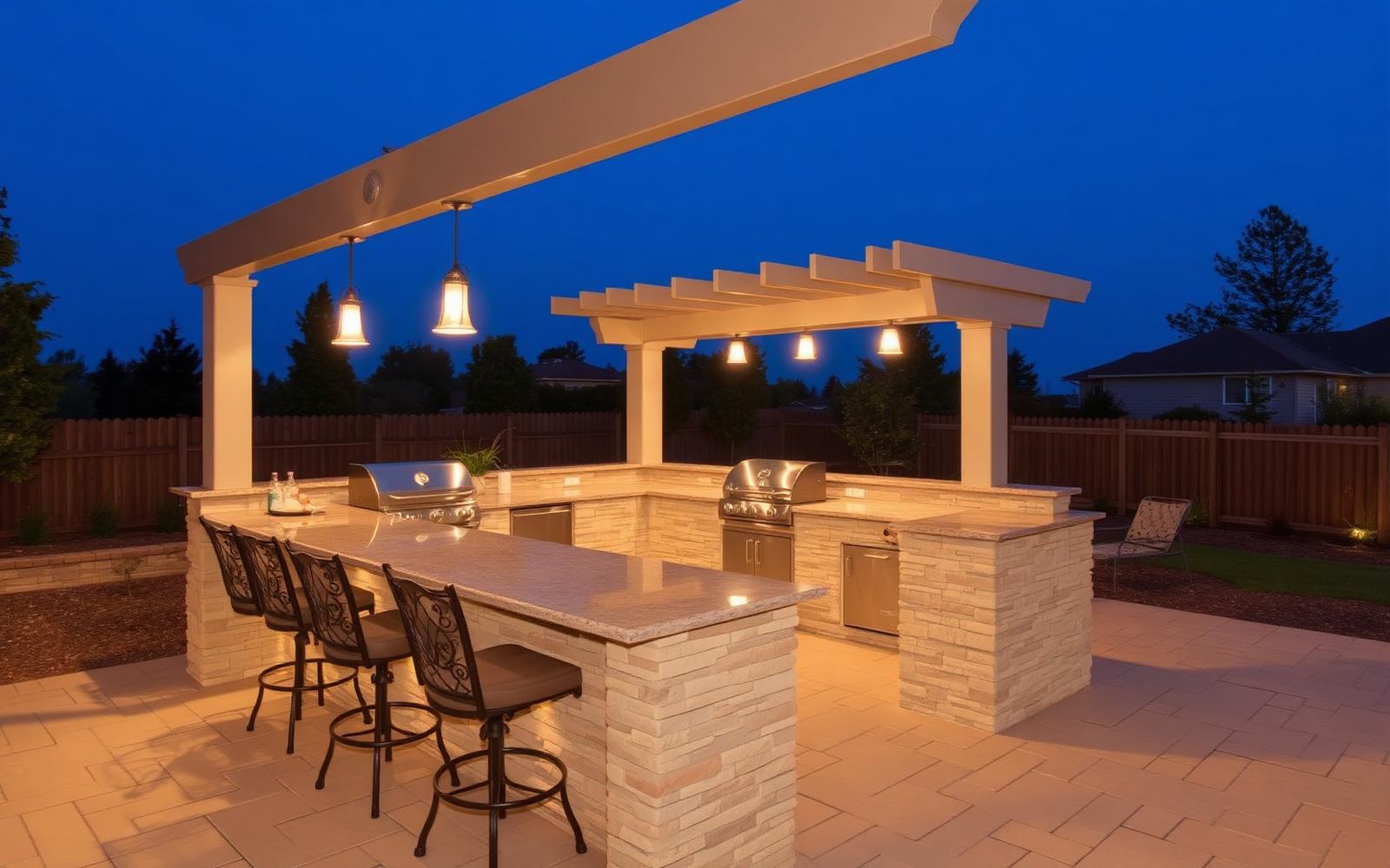 Outdoor Kitchens by Bradshaw Pools